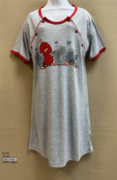 Koszula nocna damskie 6010 Mix kolor S-2XL