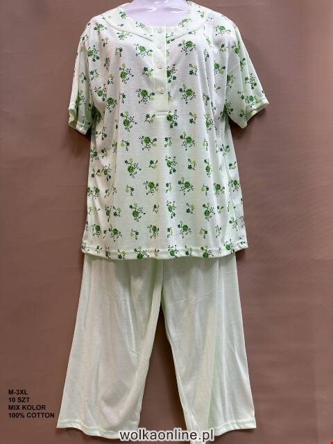 Pidżama  damskie 6012 Mix kolor M-3XL