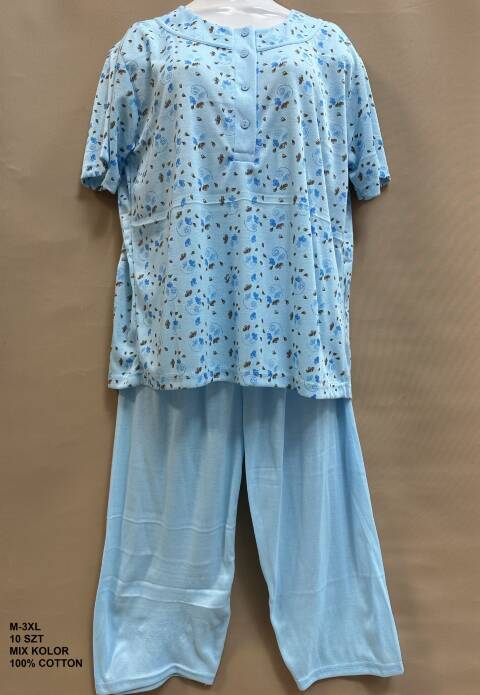 Pidżama  damskie 6014 Mix kolor M-3XL