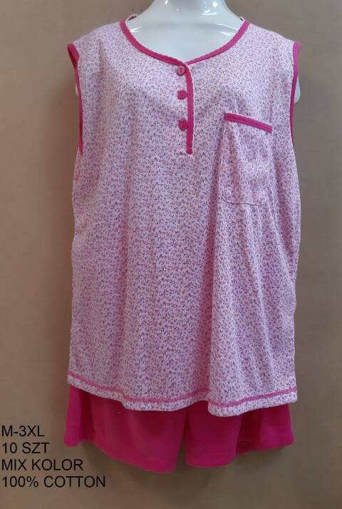 Pidżama  damskie 6015 Mix kolor M-3XL