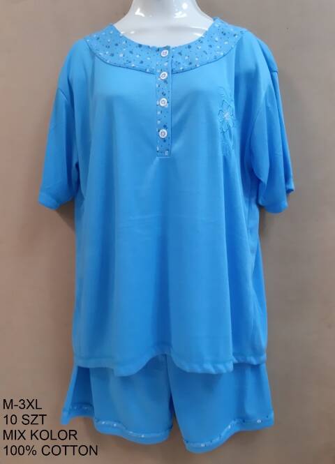Pidżama  damskie 6016 Mix kolor M-3XL