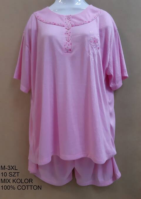 Pidżama  damskie 6018 Mix kolor M-3XL