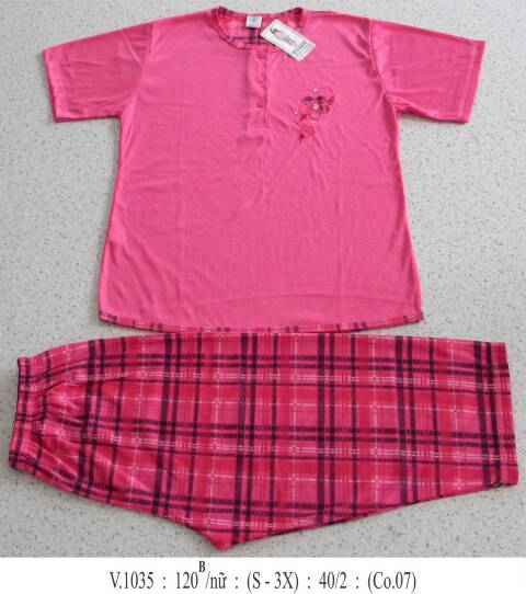 Pidżama  damskie 6020 Mix kolor M-3XL