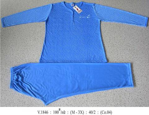 Pidżama  damskie 6038 Mix kolor M-3XL