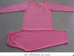 Pidżama  damskie 6040 Mix kolor M-3XL