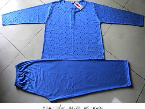 Pidżama  damskie 6042 Mix kolor M-3XL