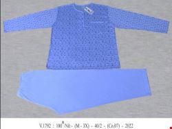 Pidżama  damskie 6047 Mix kolor M-3XL