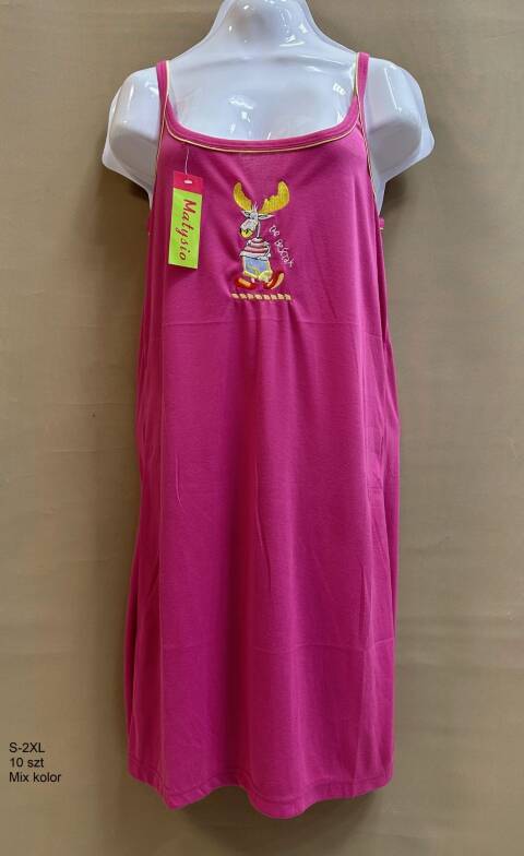 Koszula nocna damskie 6083 Mix kolor S-2XL