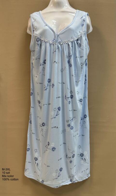 Koszula nocna damskie 6089 Mix kolor M-3XL 1