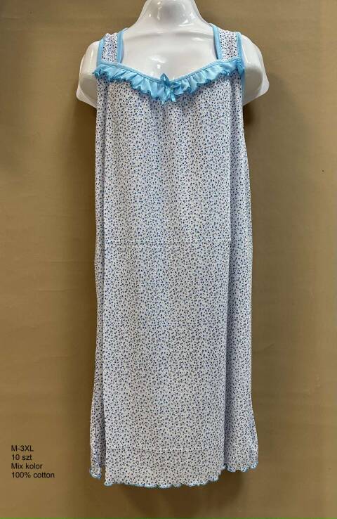 Koszula nocna damskie 6094 Mix kolor M-3XL 1