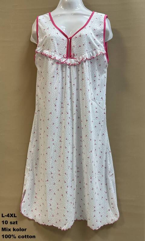 Koszula nocna damskie 6097 Mix kolor L-4XL