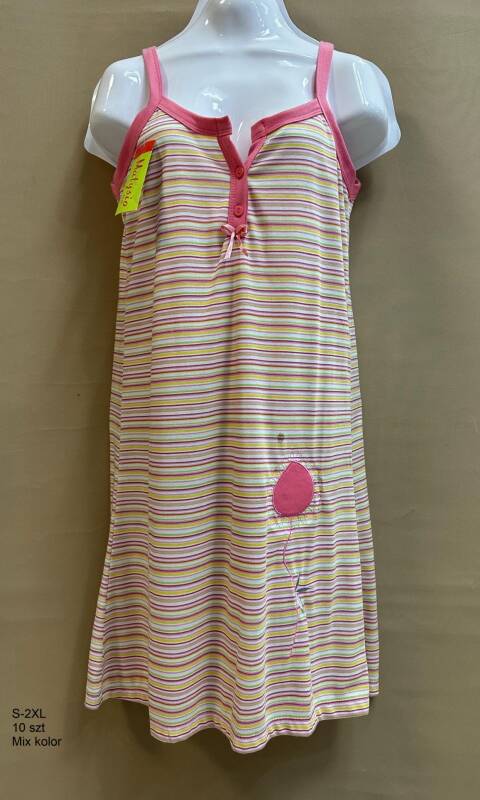 Koszula nocna damskie 6099 Mix kolor S-2XL 1