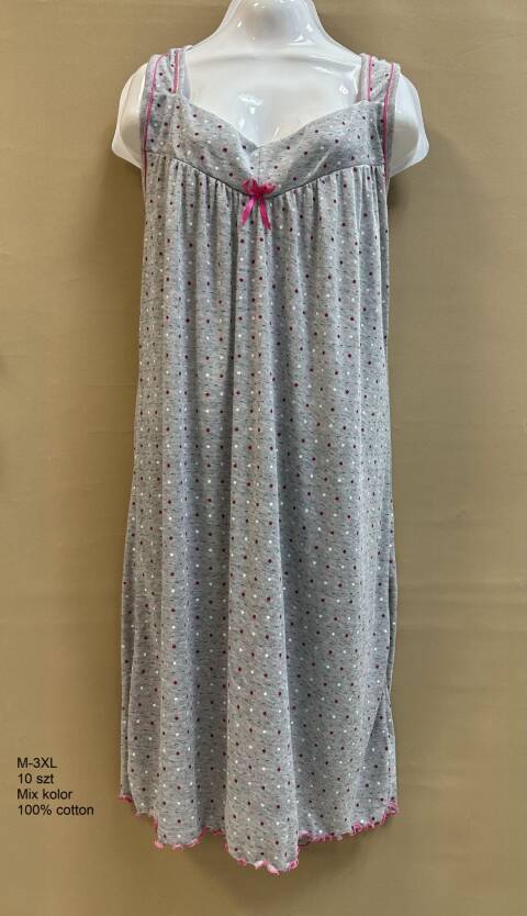 Koszula nocna damskie 6105 Mix kolor M-3XL