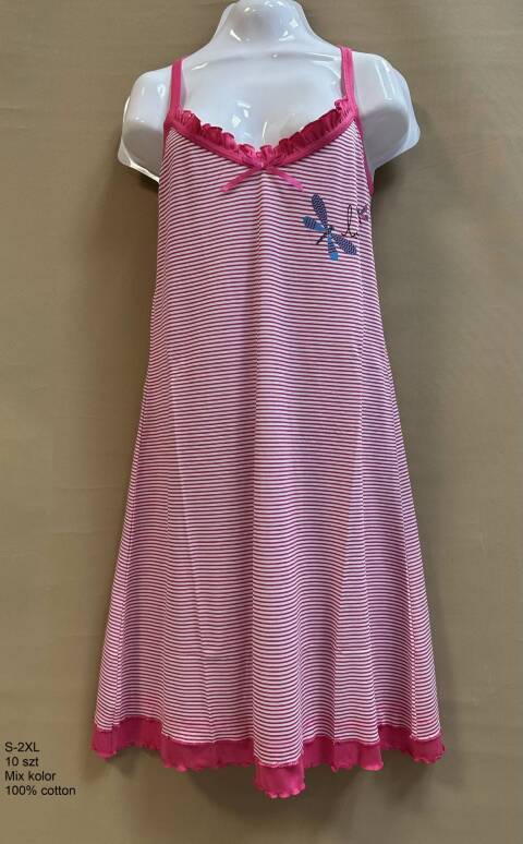 Koszula nocna damskie 6107 Mix kolor S-2XL 1