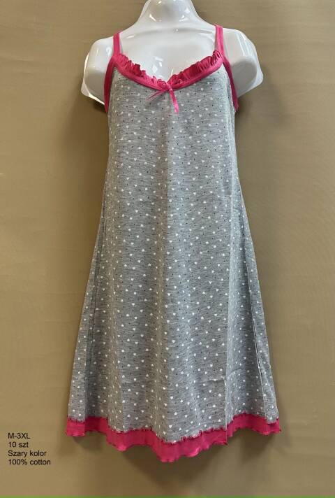 Koszula nocna damskie 6108 Mix kolor M-3XL 1