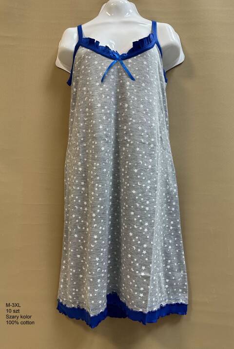 Koszula nocna damskie 6109 Mix kolor M-3XL 1