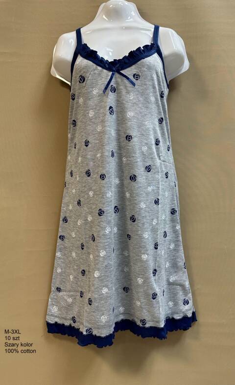 Koszula nocna damskie 6110 Mix kolor M-3XL 1