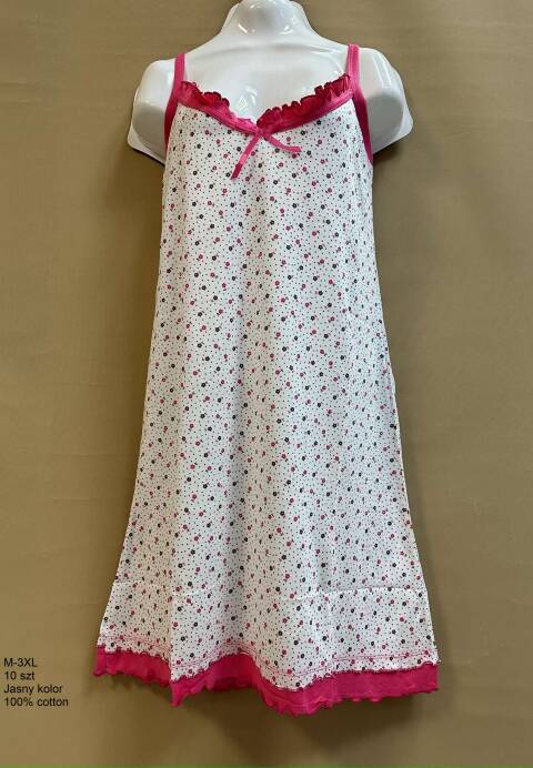 Koszula nocna damskie 6113 Mix kolor M-3XL 1