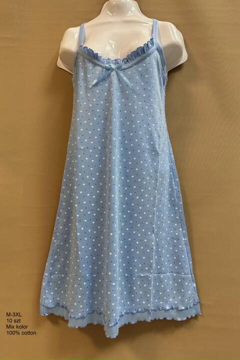 Koszula nocna damskie 6114 Mix kolor M-3XL 1