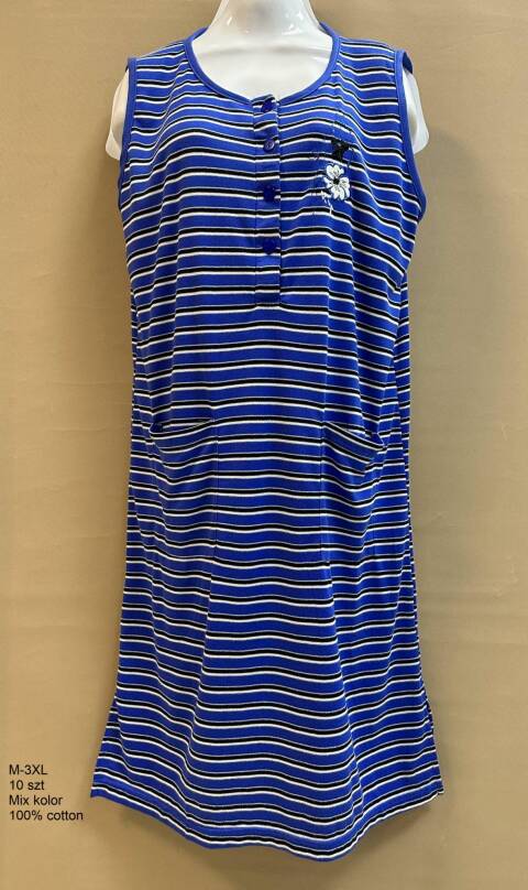 Koszula nocna damskie 6115 Mix kolor M-3XL 1