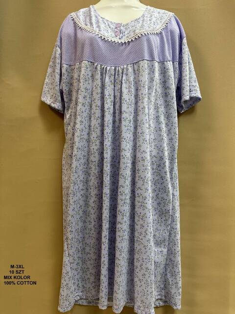 Koszula nocna damskie 6138 Mix kolor M-3XL