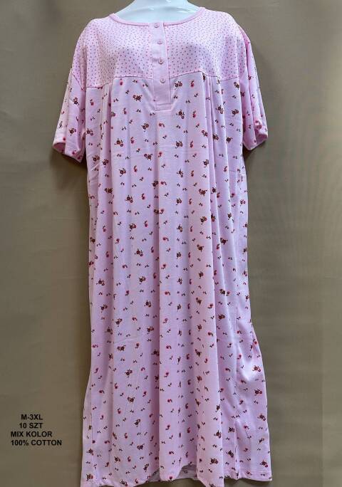 Koszula nocna damskie 6139 Mix kolor M-3XL