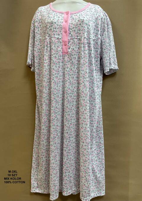 Koszula nocna damskie 6143 Mix kolor M-3XL 1