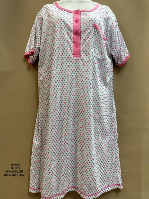 Koszula nocna damskie 6146 Mix kolor M-3XL 1