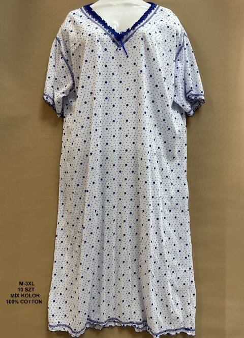 Koszula nocna damskie 6147 Mix kolor M-3XL