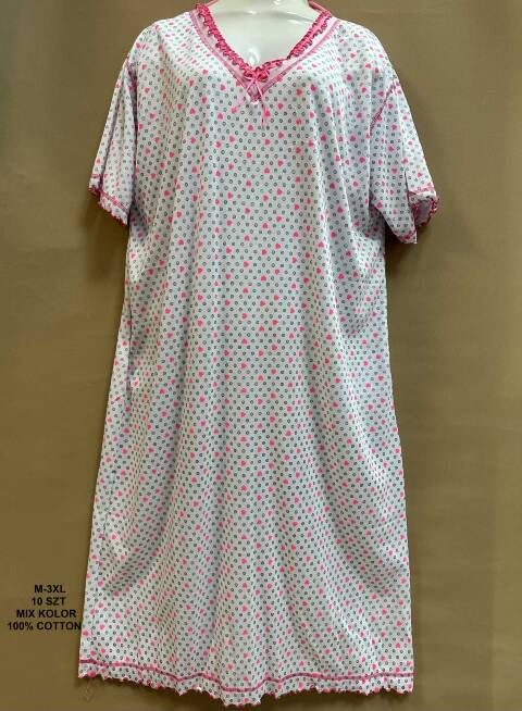 Koszula nocna damskie 6148 Mix kolor M-3XL 1