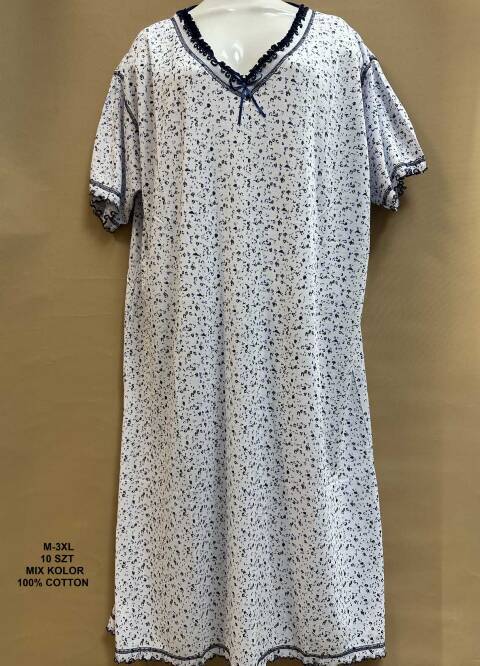 Koszula nocna damskie 6150 Mix kolor M-3XL