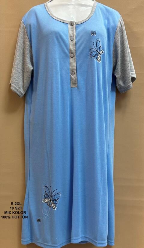 Koszula nocna damskie 6156 Mix kolor S-2XL 1