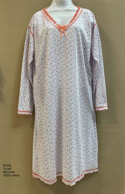 Koszula nocna damskie 6166 Mix kolor M-3XL