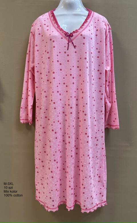 Koszula nocna damskie 6167 Mix kolor M-3XL