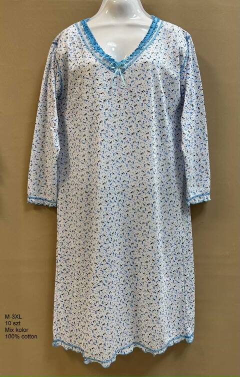 Koszula nocna damskie 6168 Mix kolor M-3XL