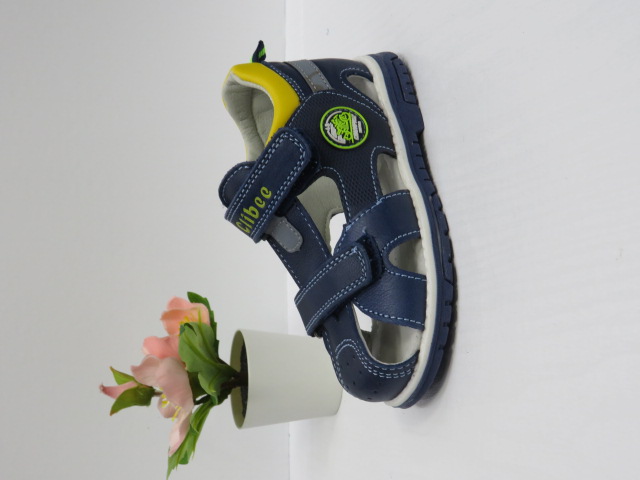 Sandały Dziecięce AB247 BLUE/YELLOW 21-26