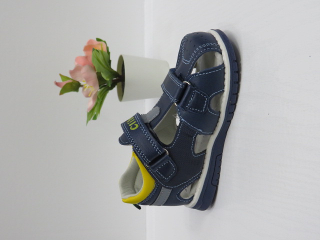 Sandały Dziecięce AB247 BLUE/YELLOW 21-26 1