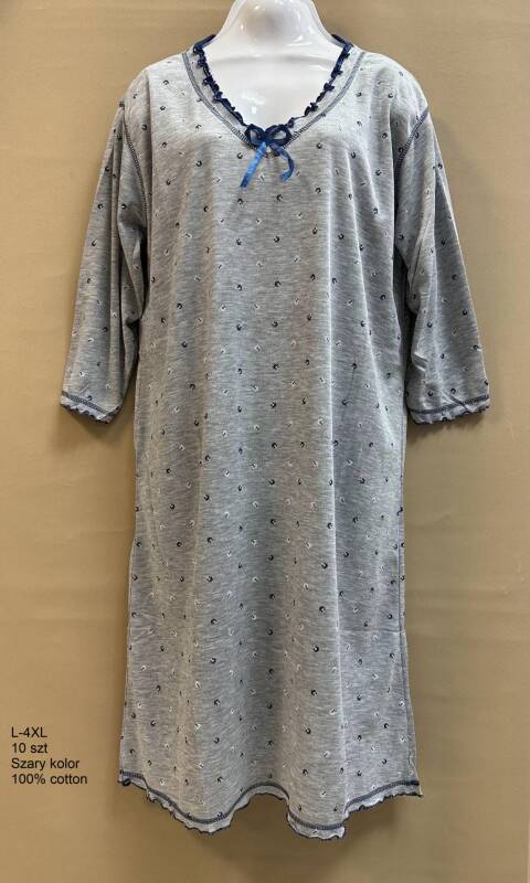 Koszula nocna damskie 6172 Mix kolor M-3XL 1