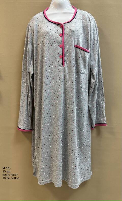 Koszula nocna damskie 6173 Mix kolor M-3XL 1