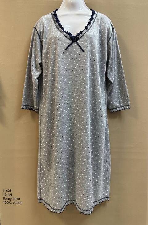Koszula nocna damskie 6175 Mix kolor M-3XL 1