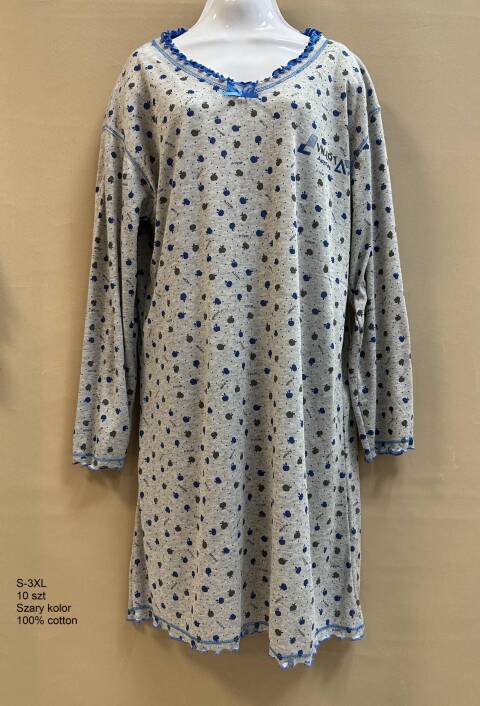 Koszula nocna damskie 6176 Mix kolor M-3XL