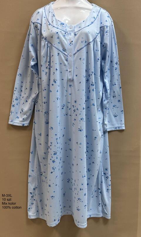 Koszula nocna damskie 6182 Mix kolor M-3XL