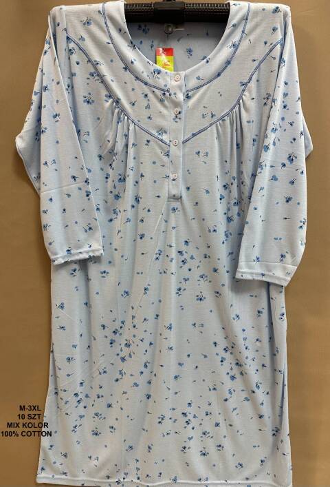 Koszula nocna damskie 6183 Mix kolor M-3XL