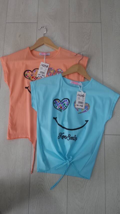  Bluzki dziewczęce 6217 Mix kolor 116-146 1