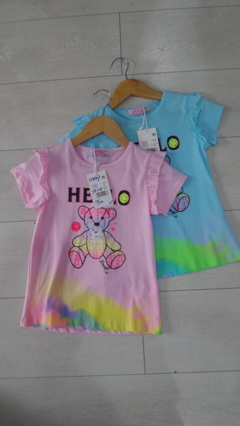  Bluzki dziewczęce 6218 Mix kolor 98-128 1