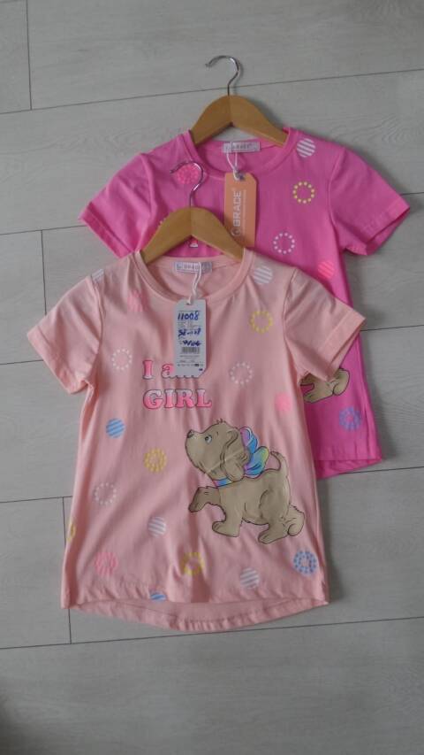  Bluzki dziewczęce 6219 Mix kolor 98-128 1