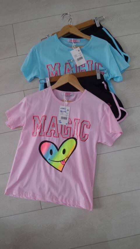  Bluzki dziewczęce 6223 Mix kolor 116-146 1