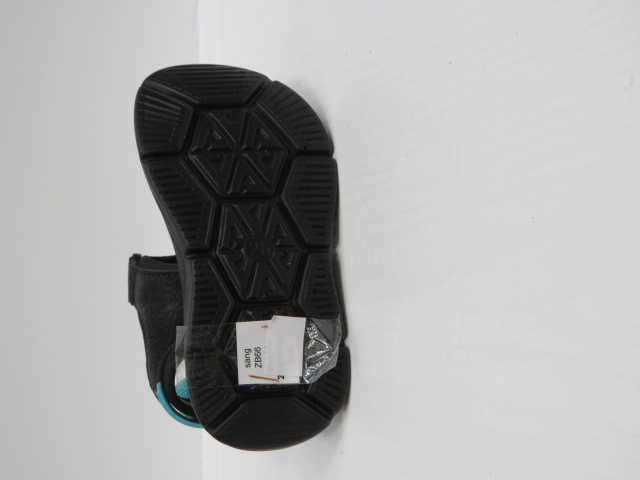 Sandały Dziecięce ZB66 BLACK/L.BLUE 26-31 2