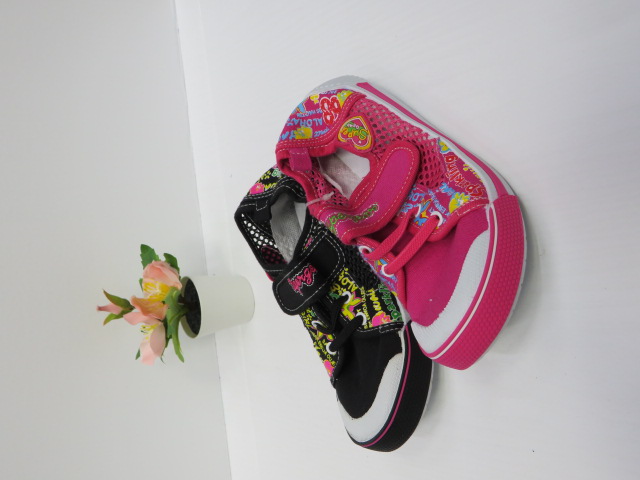 Półbuty Dziecięce B105 BLACK/PURPLE/FUX/PINK 30-35