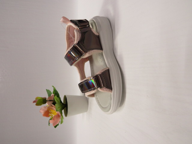 Sandały Dziecięce AB269 GUN/PINK 28-31 1